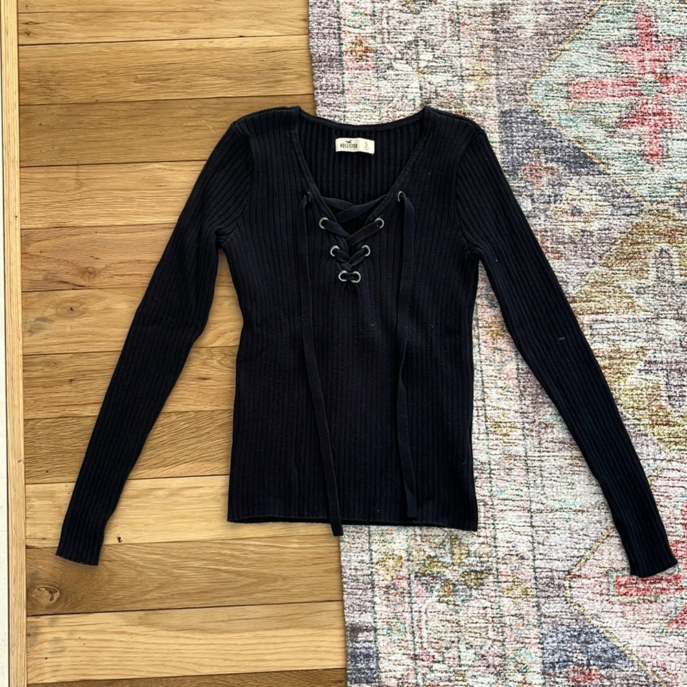 Hollister Black Sweater